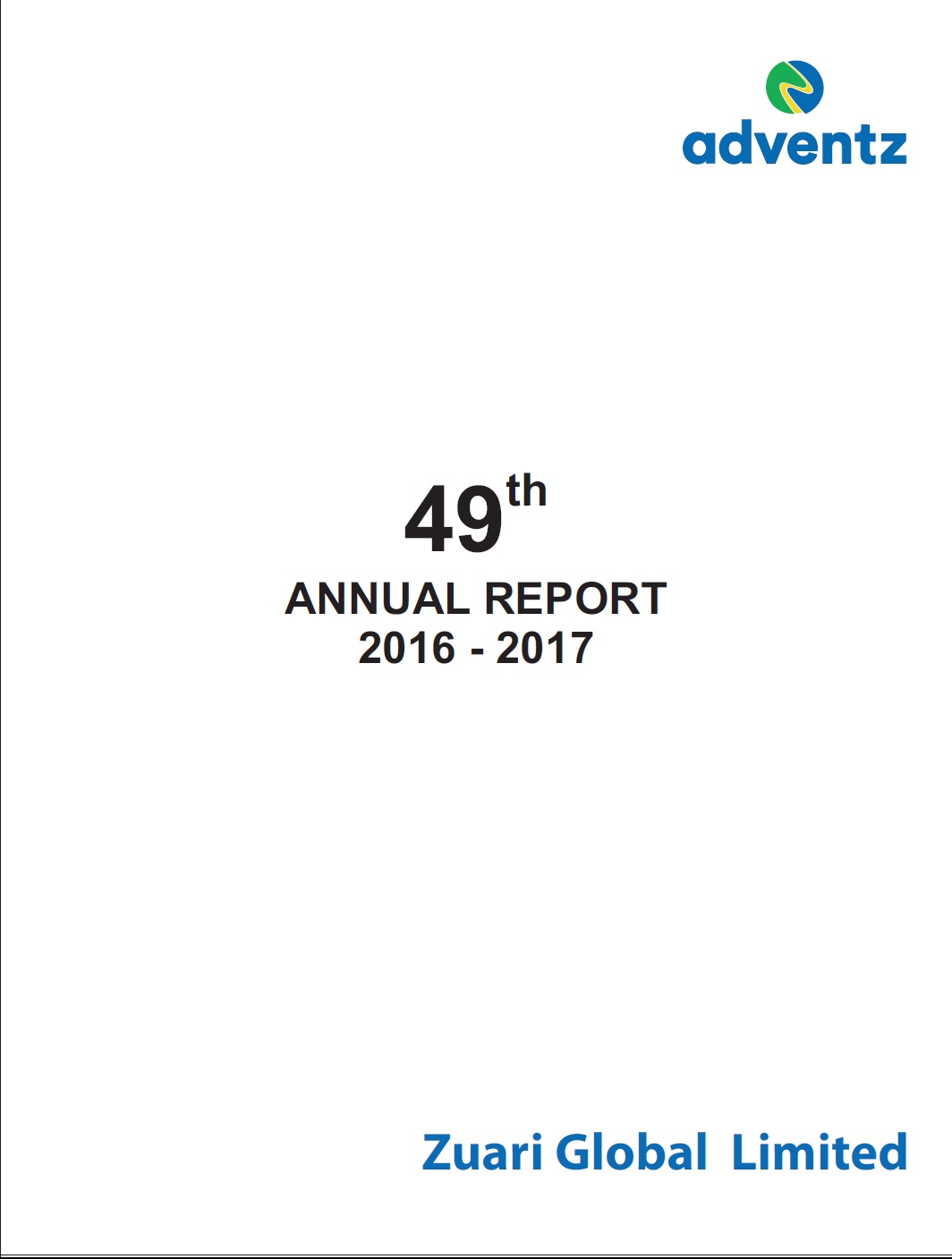 ZGL Annual Report 2016-17